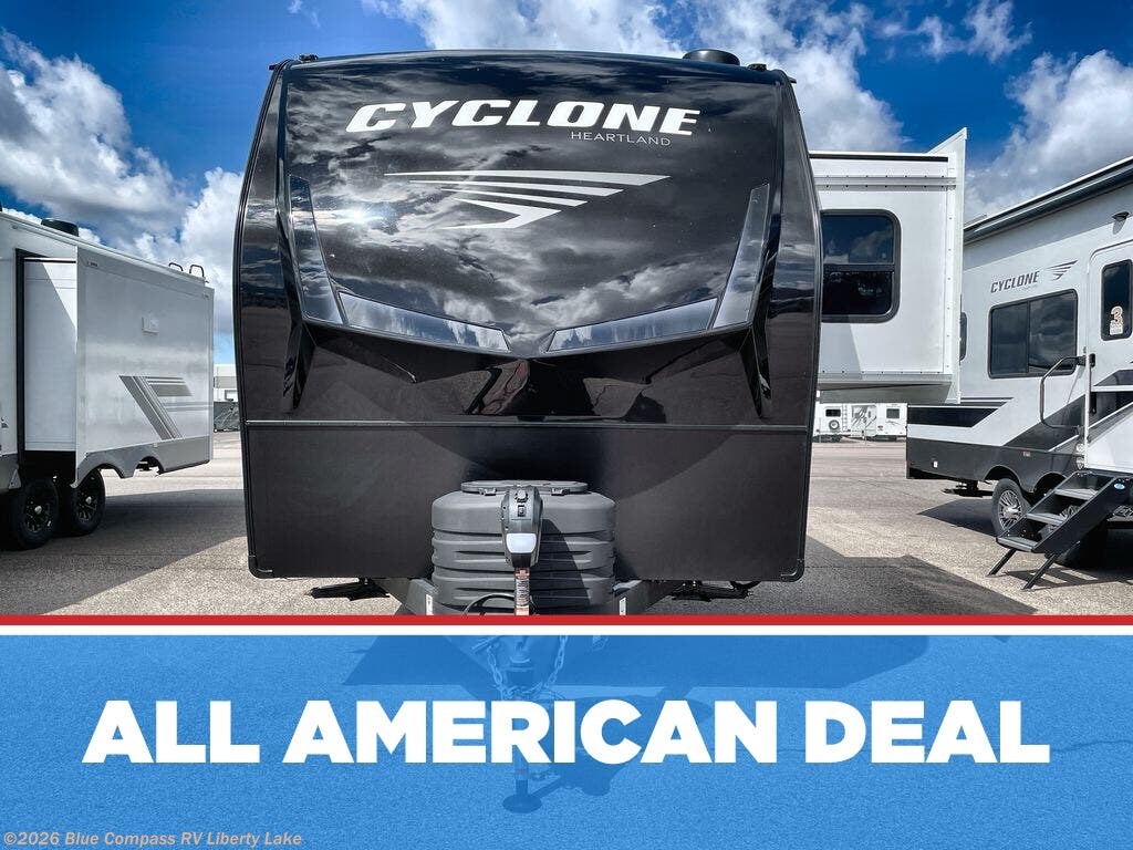 New 2027 Heartland Cyclone 2214 available in Liberty Lake, Washington