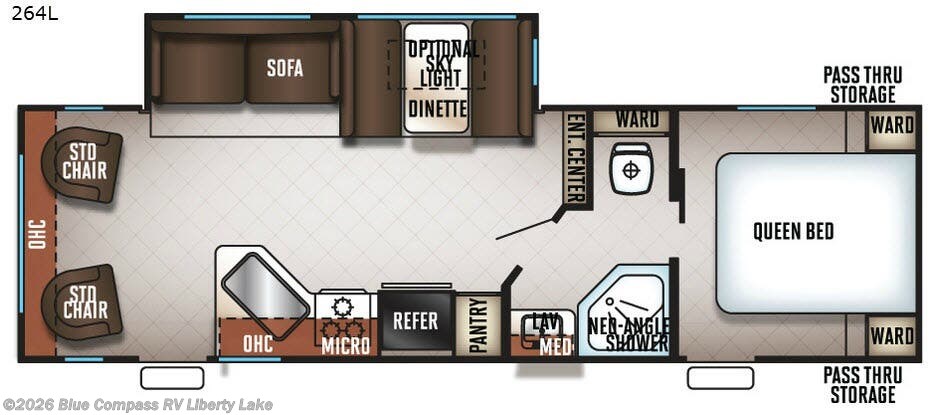 Used 2018  Forest River Cherokee 264L by Forest River from Blue Compass RV Liberty Lake in Liberty Lake, WA