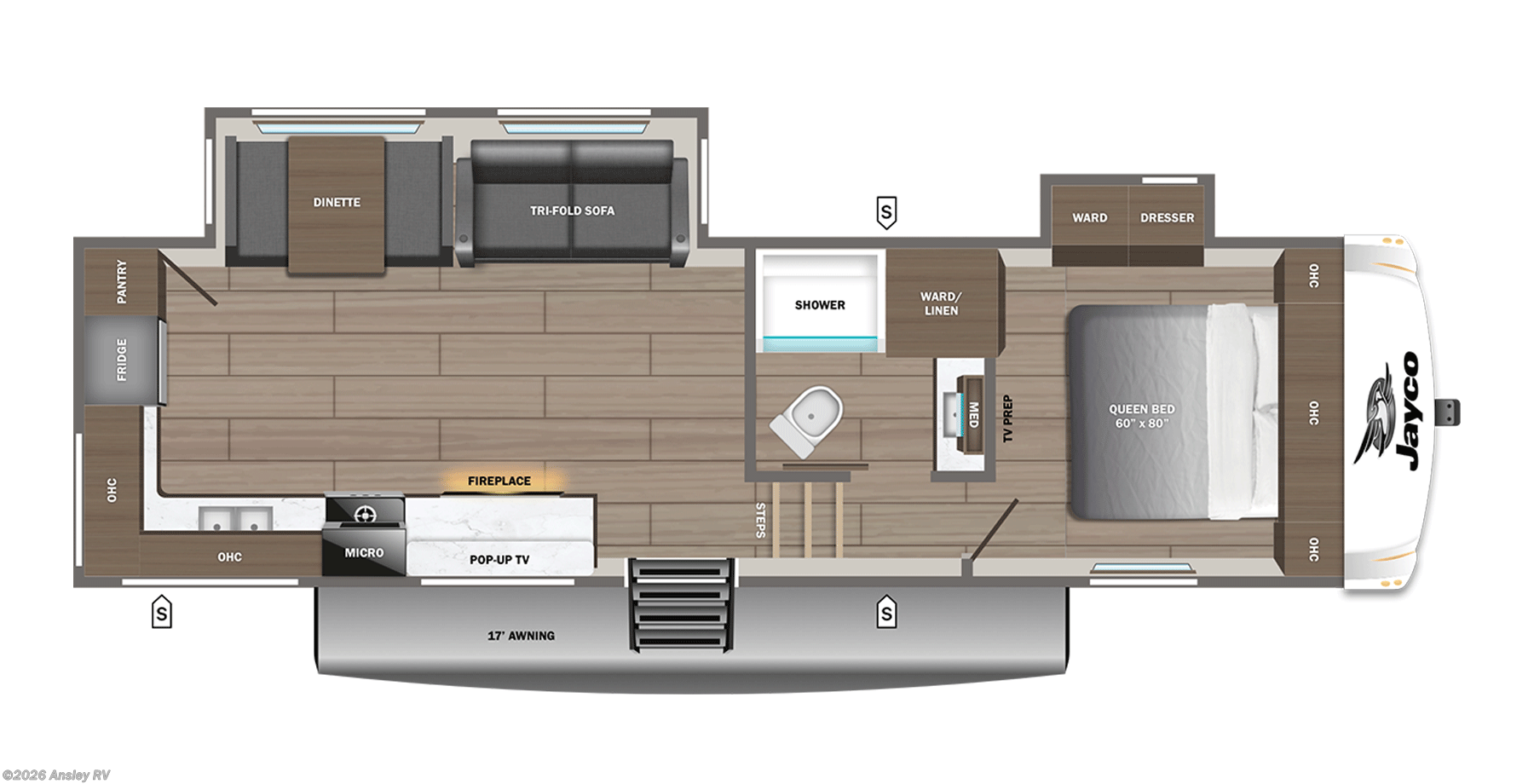 New 2026 Jayco Eagle SLE 28RKS available in Duncansville, Pennsylvania