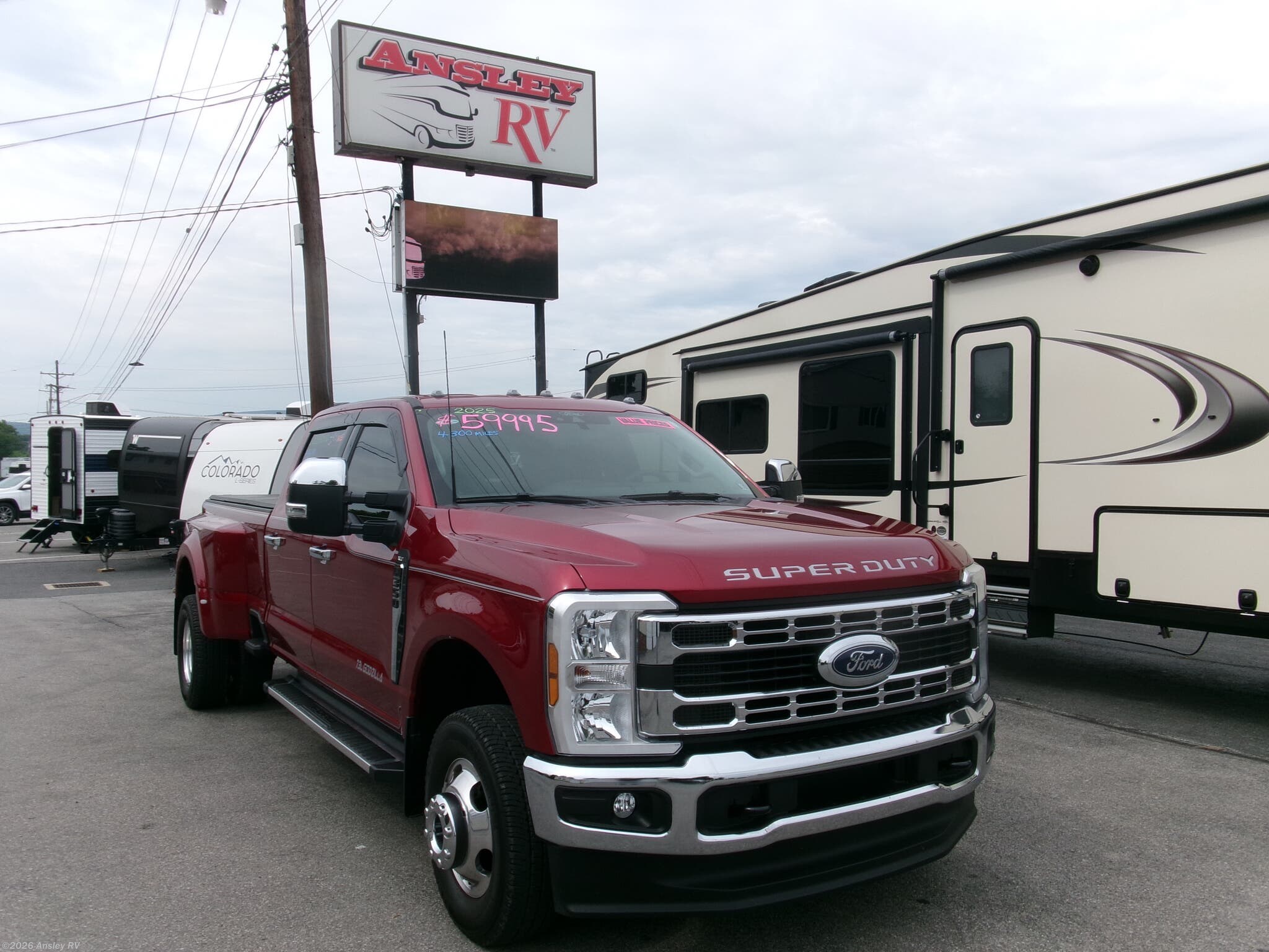 Used 2025 Ford  F350 CREW CAB XLT 4WD DRW FX-4 7.3L V8 4394 MILES available in Duncansville, Pennsylvania