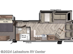 New 2024 Forest River Wildwood Lodge 353FLFB available in Muskegon, Michigan