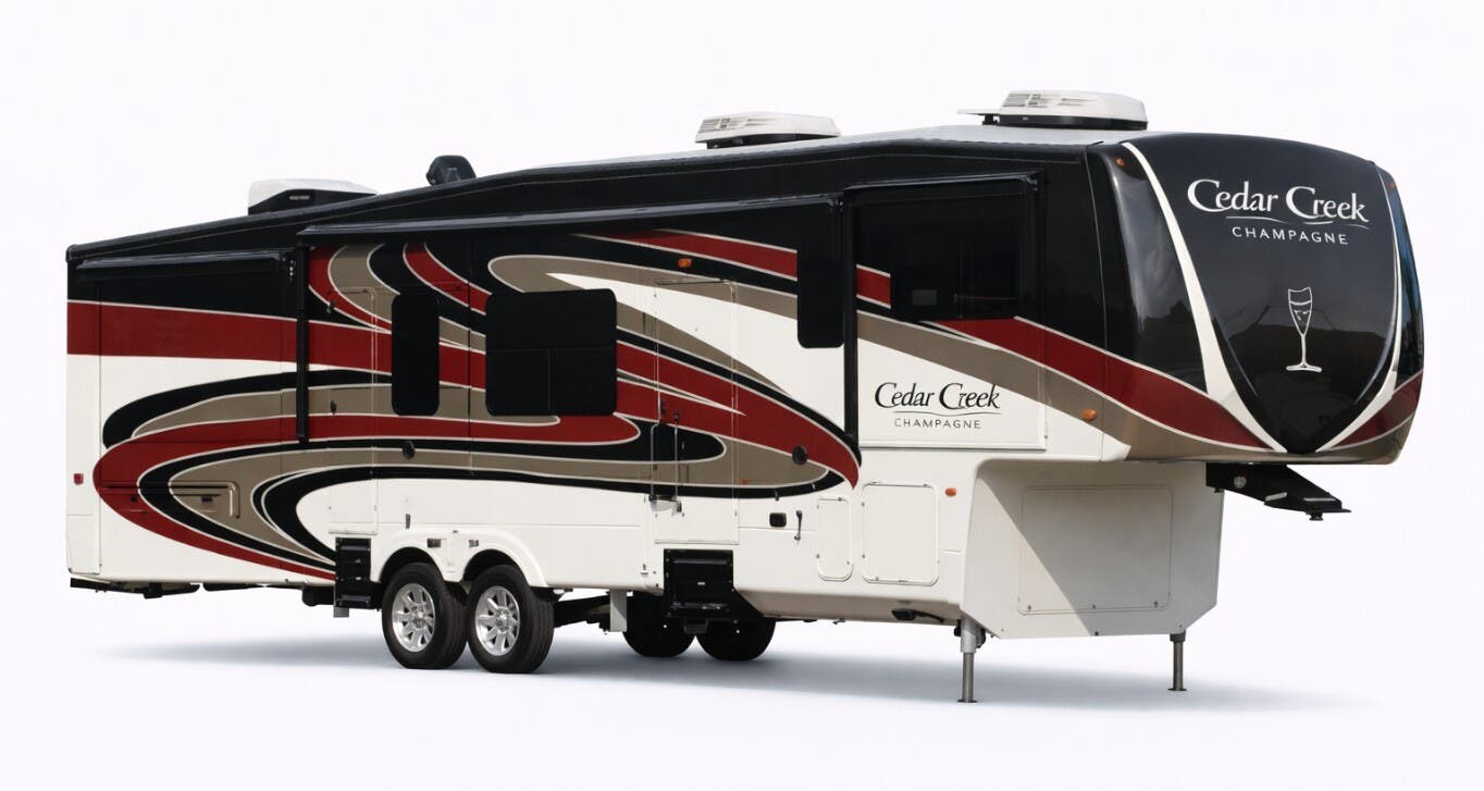 Used 2020 Forest River Cedar Creek Champagne Edition 38EL available in Corinth, Texas