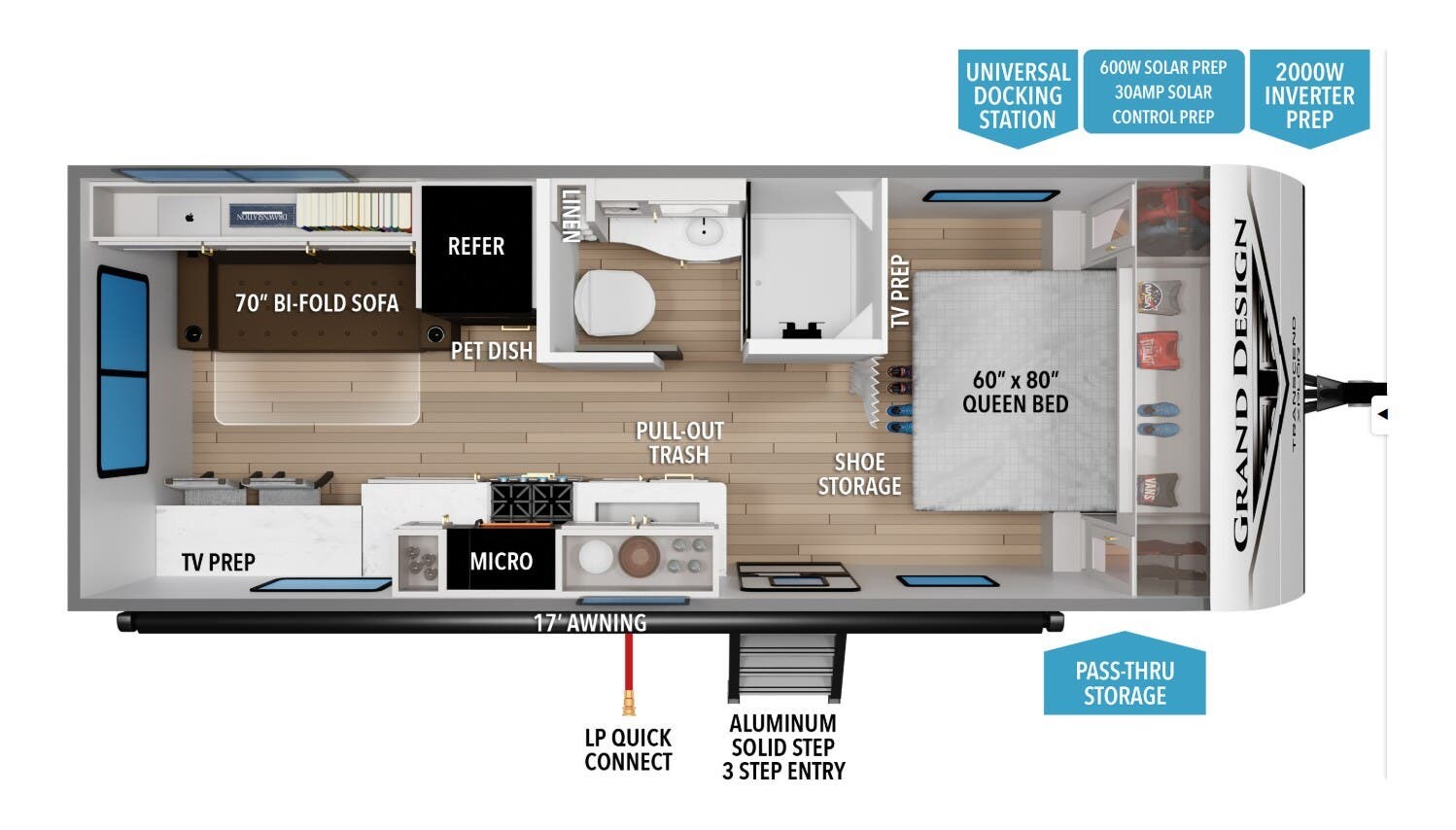 New 2026 Grand Design Transcend Xplor 21RLX available in Corinth, Texas
