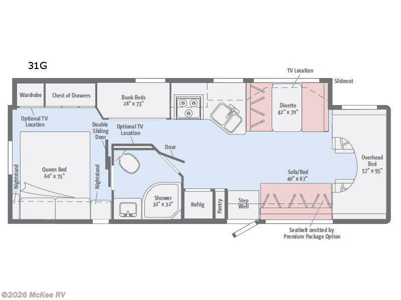 Used 2017 Winnebago Spirit 31G available in Perry, Iowa