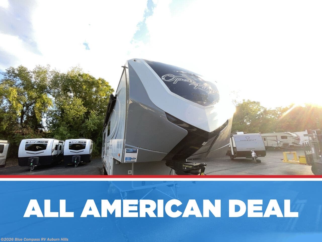 Used 2017 Highland Ridge Open Range 3X 397FBS available in Auburn Hills, Michigan