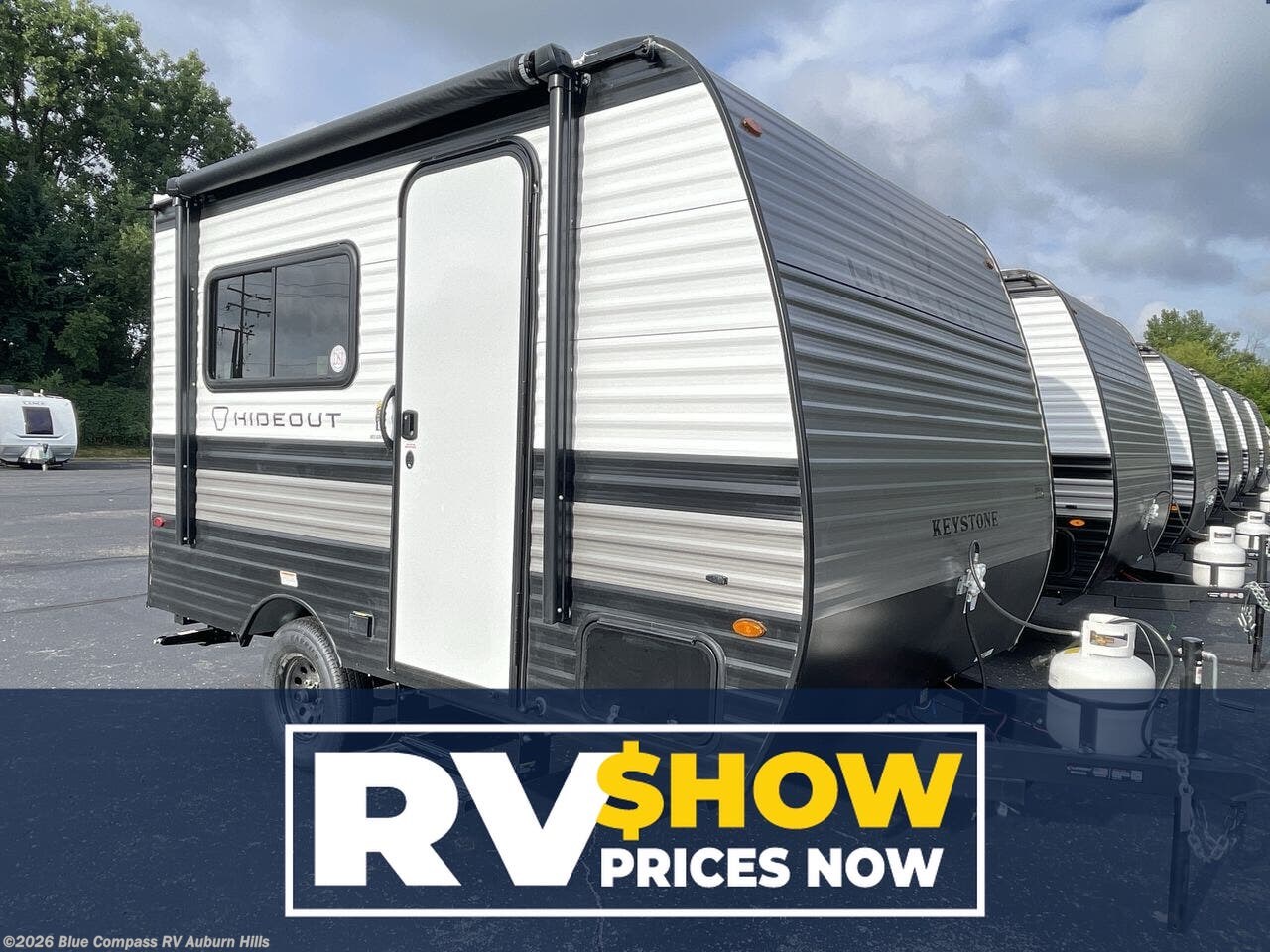 New 2026 Keystone Hideout Mini 132RD available in Auburn Hills, Michigan