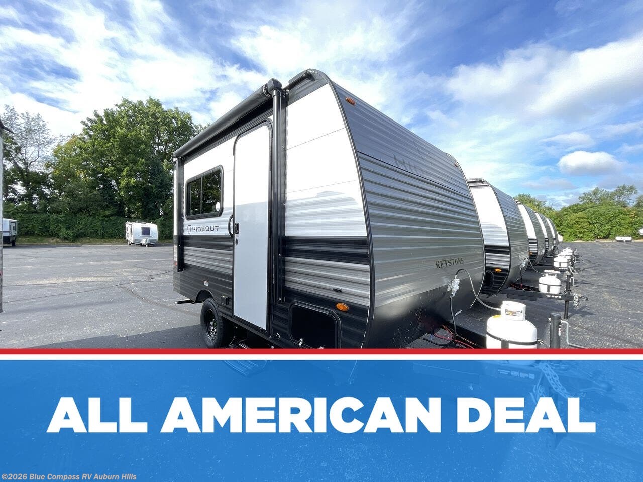 New 2026 Keystone Hideout Mini 132RD available in Auburn Hills, Michigan
