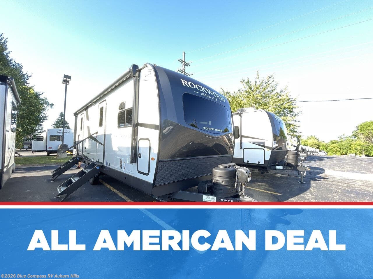 New 2026 Forest River Rockwood Ultra Lite 2608BS available in Auburn Hills, Michigan
