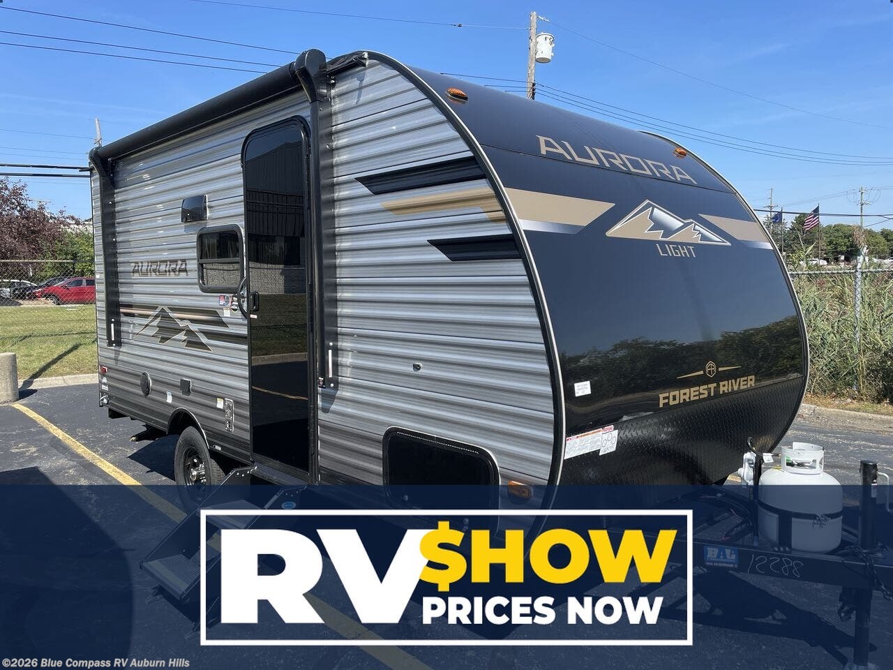 New 2026 Forest River Aurora Light 16BHX available in Auburn Hills, Michigan