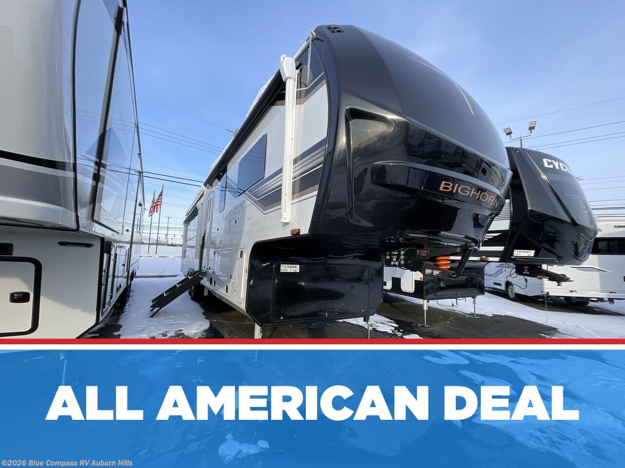 New 2026 Heartland Bighorn 38RE available in Auburn Hills, Michigan