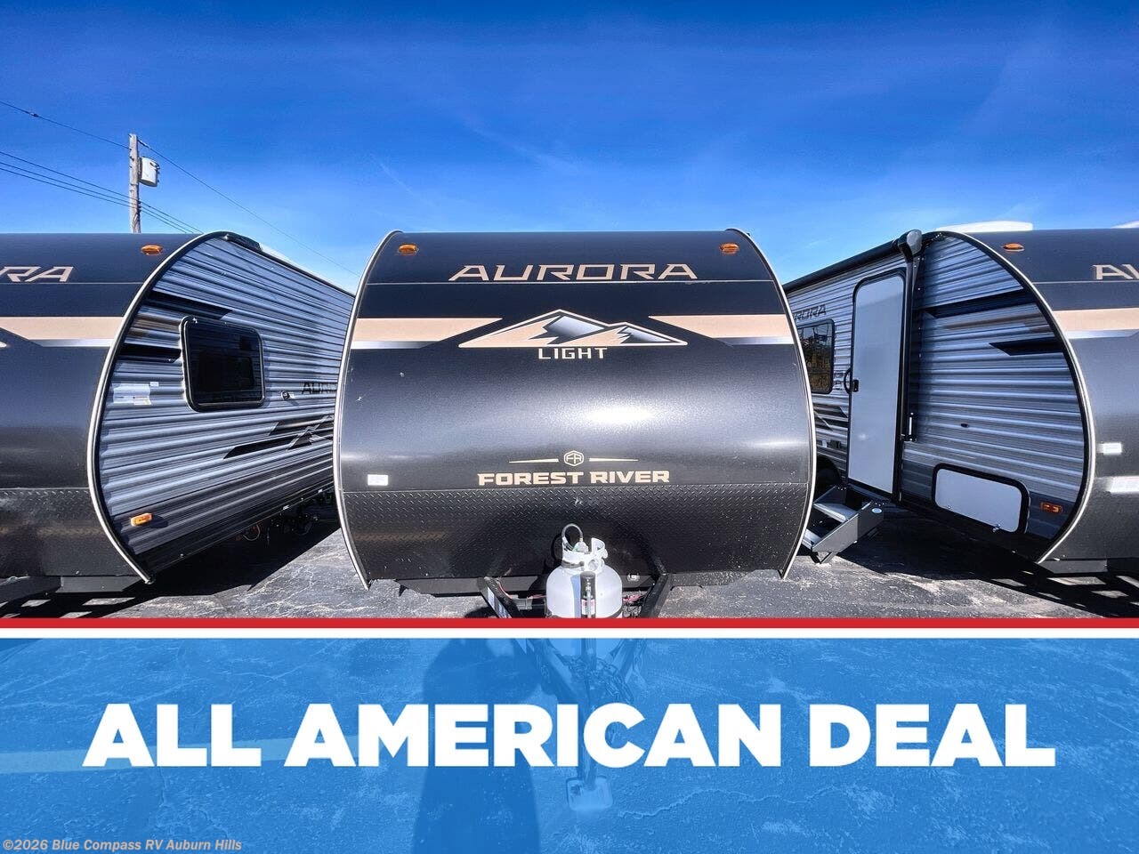 New 2026 Forest River Aurora Light 15RDX available in Auburn Hills, Michigan