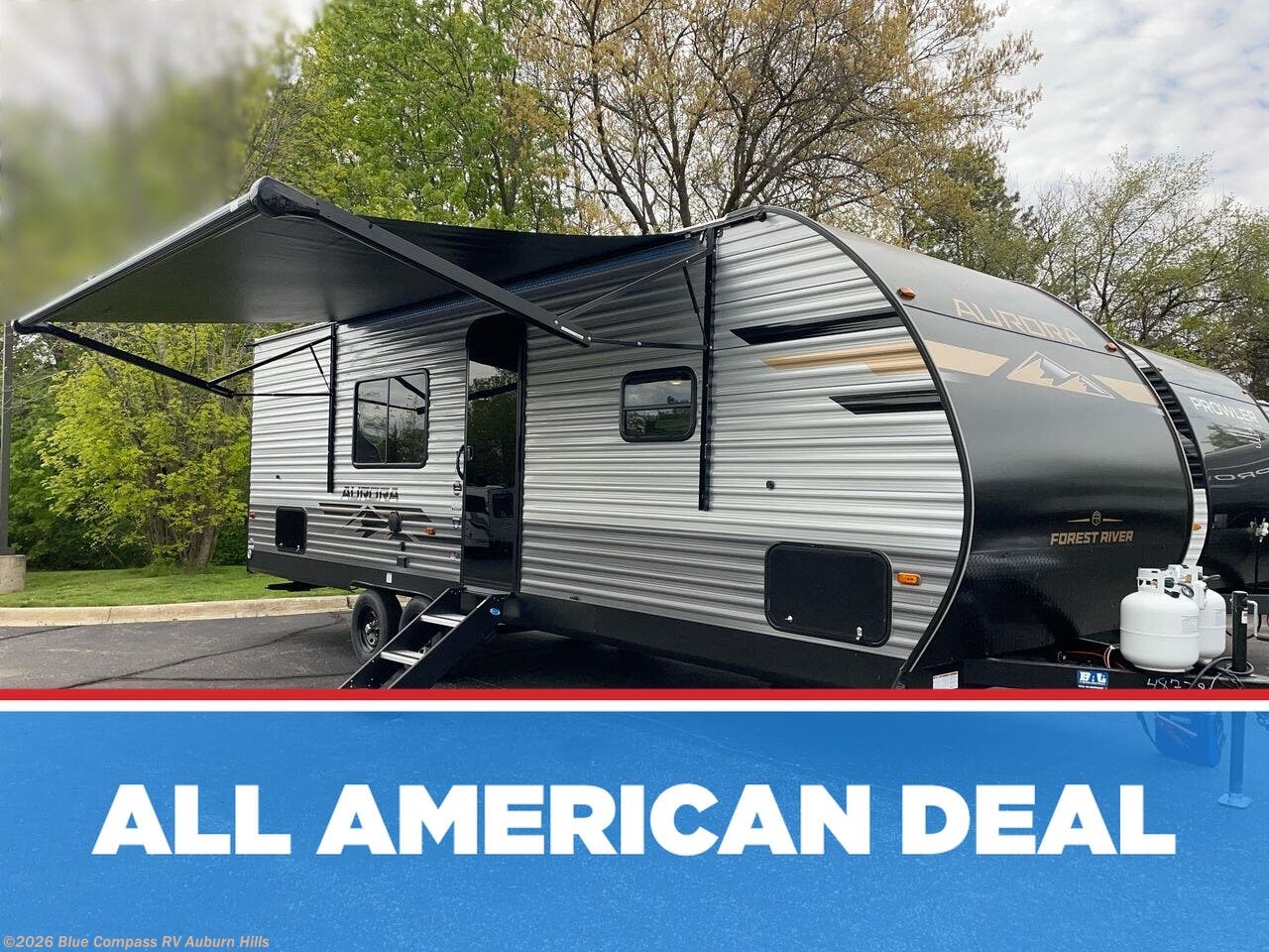 New 2026 Forest River Aurora Light 26BH available in Auburn Hills, Michigan