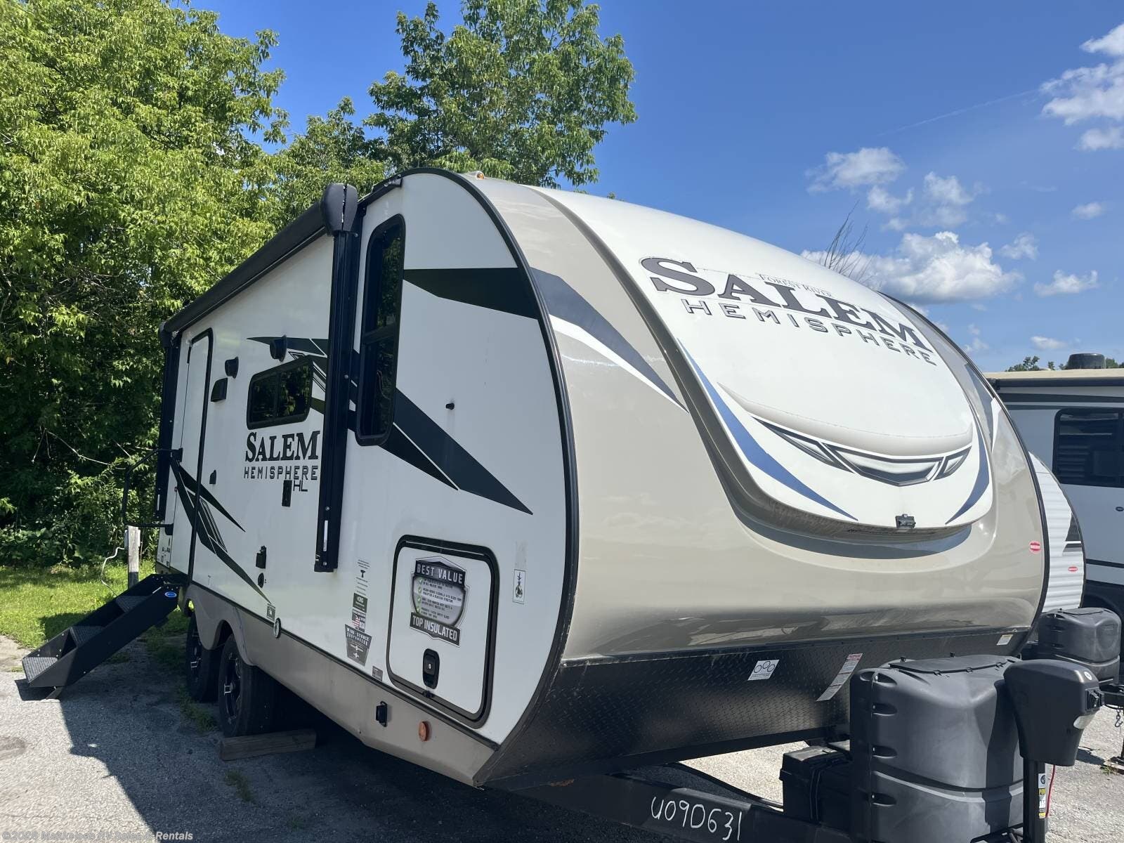 Used 2022 Forest River Salem Hemisphere 19RBHL available in East Montpelier, Vermont