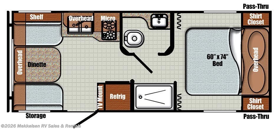 New 2027  Gulf Stream Vista Cruiser 19ERD by Gulf Stream from Mekkelsen RV Sales & Rentals in East Montpelier, VT