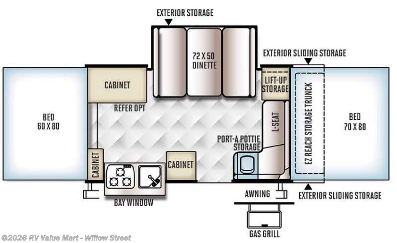 Used 2016 Forest River Rockwood Premier 2514G available in Willow Street, Pennsylvania