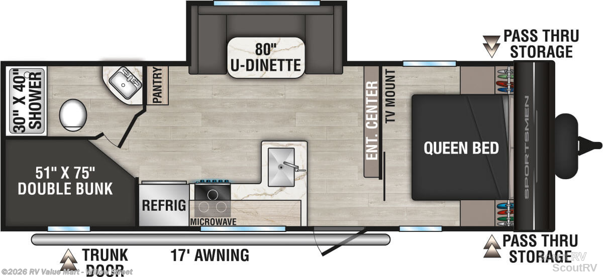 New 2027 K-Z Sportsmen 241BHSL available in Willow Street, Pennsylvania