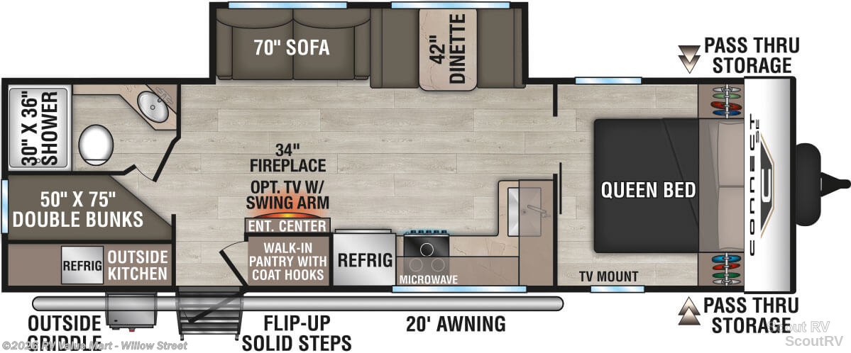 New 2027 K-Z Connect C271BHKSE available in Willow Street, Pennsylvania