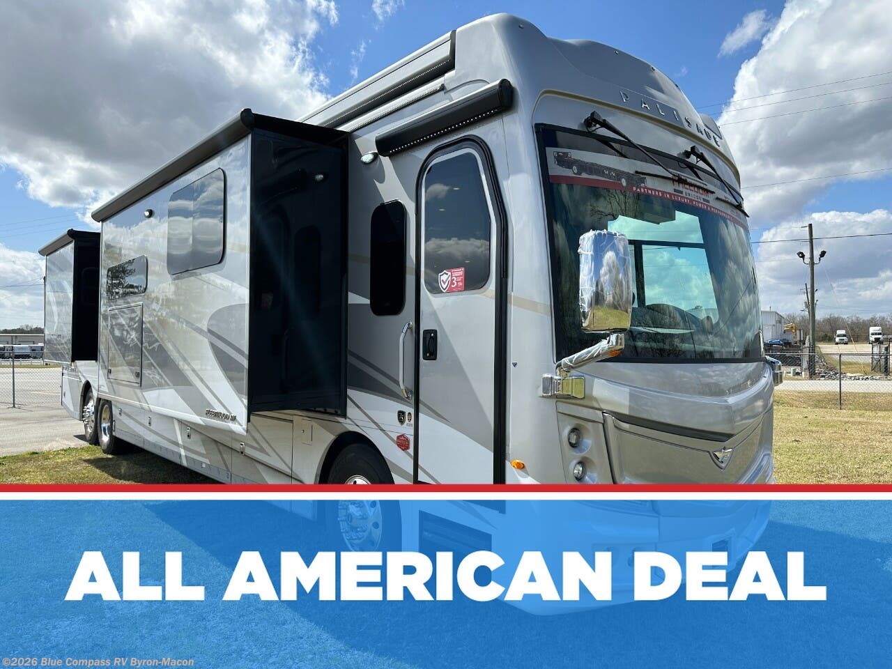 New 2025 Fleetwood Palisade 45DS available in Byron, Georgia