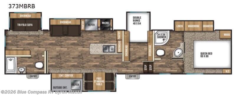Used 2018 Coachmen Chaparral 373MBRB available in Byron, Georgia