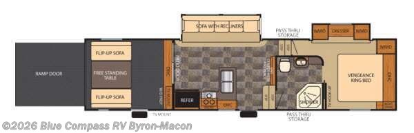 Used 2013 Forest River Vengeance 306V available in Byron, Georgia