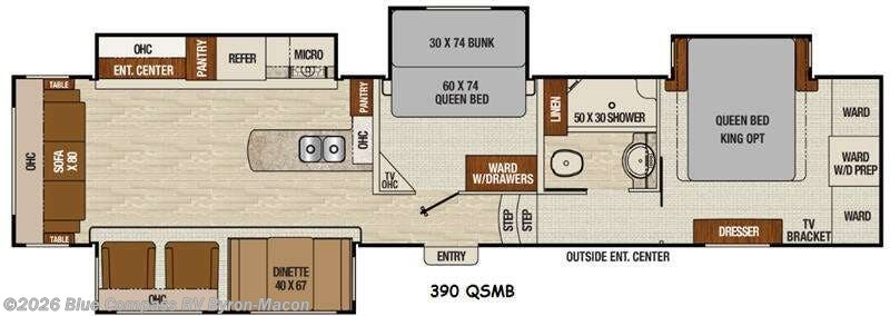 Used 2015 Coachmen Chaparral 390QSMB available in Byron, Georgia