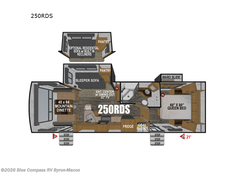 Used 2025 Outdoors RV Blackstone Black Stone Mountain Series 250RDS available in Byron, Georgia