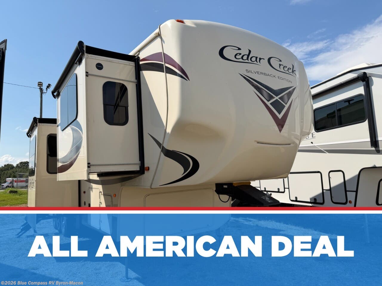 Used 2018 Forest River Cedar Creek Silverback 37RTH available in Byron, Georgia