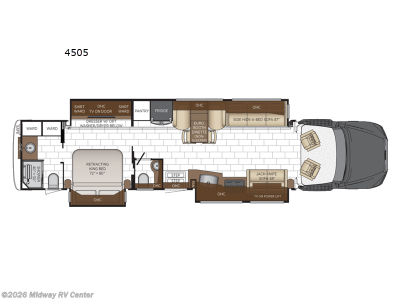 New 2026 Newmar Summit Aire 4505 available in Grand Rapids, Michigan