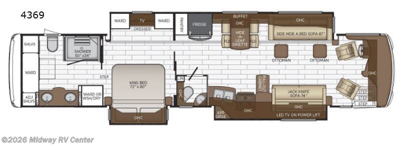 Used 2019 Newmar Dutch Star 4369 available in Grand Rapids, Michigan