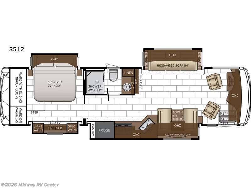 New 2027 Newmar Ventana 3512 available in Grand Rapids, Michigan