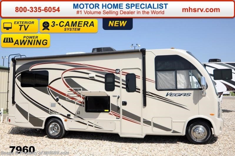 New 2015 Thor Motor Coach Vegas 24.1 W/Slide, IFS, 4 Bed, 3 TV, 15.0 BTU A/C available in Alvarado, Texas