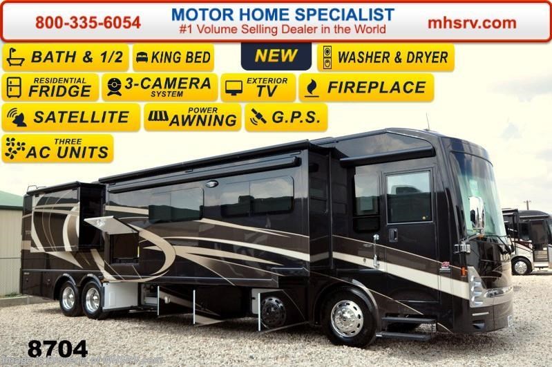 New 2015 Thor Motor Coach Tuscany 44MT Bath & 1/2, Aqua Hot, 46" TV, 10K Gen. available in Alvarado, Texas