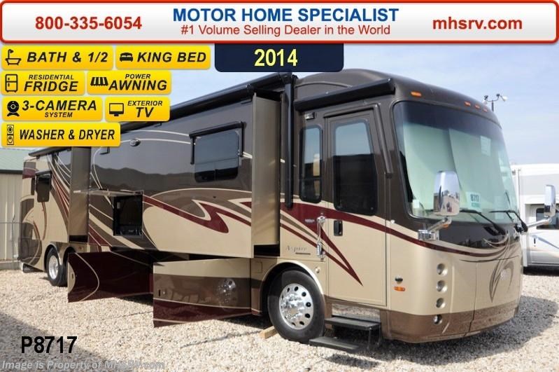 Used 2014 Entegra Coach Aspire 42RBQ Bath & 1/2, Aqua Hot, 450HP, 4TVs available in Alvarado, Texas