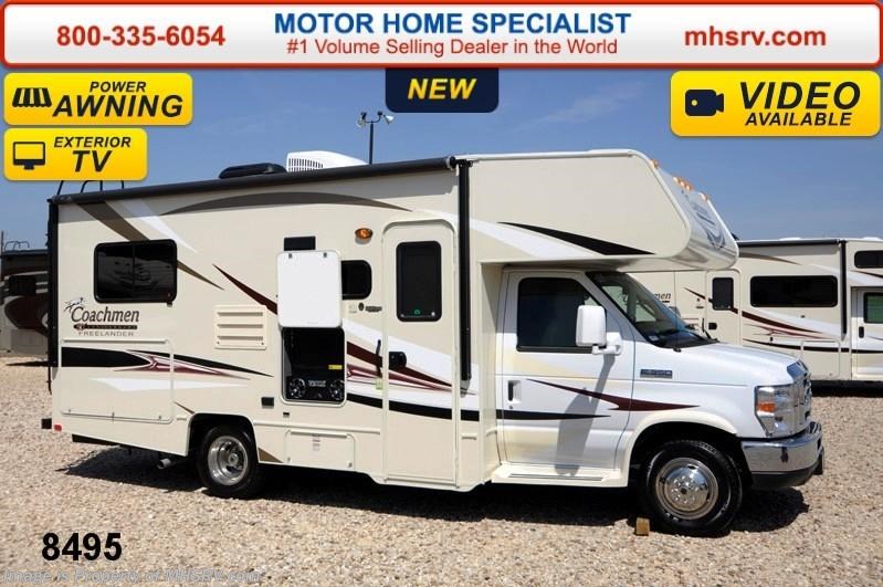 New 2015 Coachmen Freelander  21QB Anniv Pkg, Ext TV, Pwr. Awning & Swivel Seat available in Alvarado, Texas