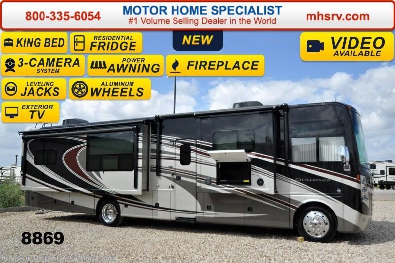New 2015 Thor Motor Coach Challenger 37KT W/40" TV, King Bed & Res. Fridge available in Alvarado, Texas