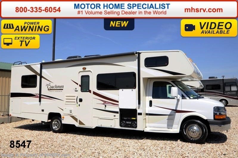 New 2015 Coachmen Freelander  28QB Anni. W/Ext. TV, Pwr Awning, 15K A/C, AAS available in Alvarado, Texas