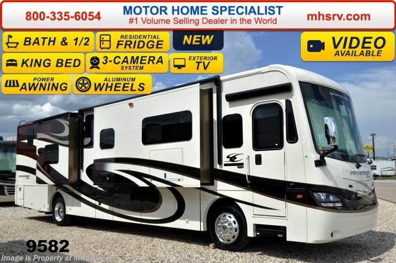 New 2015 Sportscoach Pathfinder 404RB Bath & 1/2 W/4 Slides, King Bed available in Alvarado, Texas