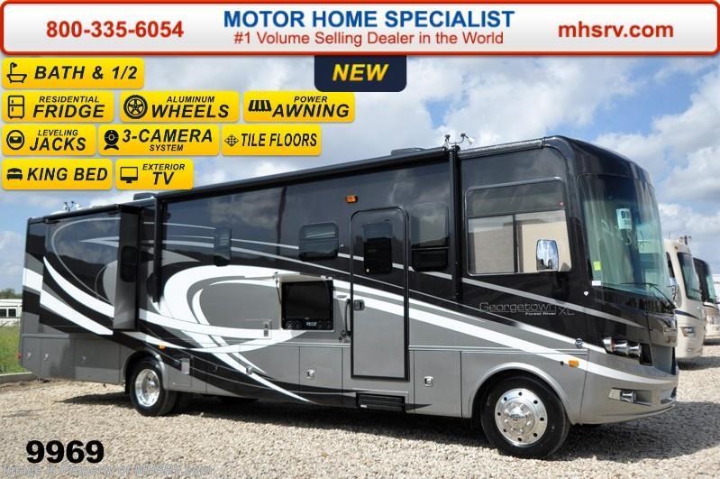 New 2015 Forest River Georgetown XL 360 Black Diamond, Bath & 1/2, King, Res. Fridge available in Alvarado, Texas