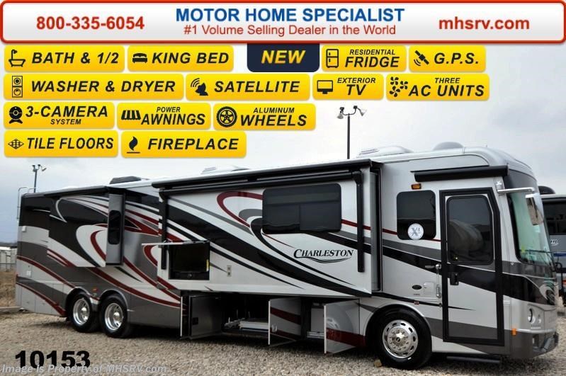 New 2015 Forest River Charleston 430RBTS-450 Bath & 1/2 W/450HP,15K Hitch available in Alvarado, Texas
