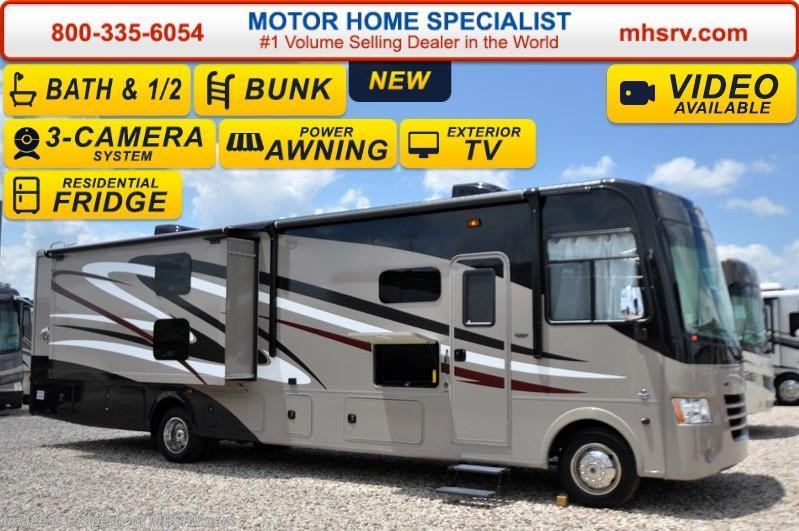New 2016 Coachmen Mirada 35BH Bath & 1/2, Bunk House, Ext. TV & Bunk TVs available in Alvarado, Texas