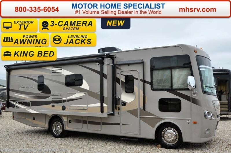 New 2016 Thor Motor Coach Hurricane 27K W/ Jacks, King Bed & L-Shaped Sofa available in Alvarado, Texas