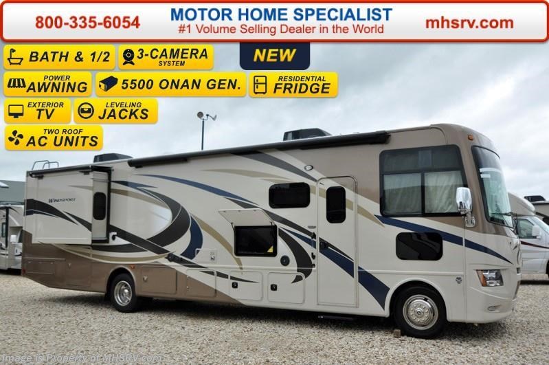 New 2016 Thor Motor Coach Windsport 35C Bath & 1/2 W/Jacks, Ext TV, Theater Seats available in Alvarado, Texas