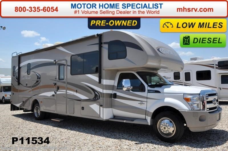 Used 2014 Thor Motor Coach Four Winds Super C Diesel W/Full Wall Slide available in Alvarado, Texas