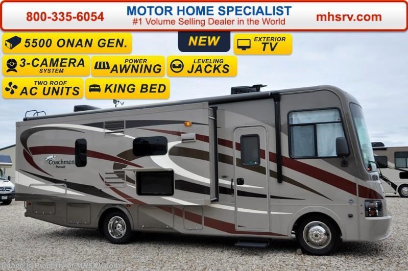 New 2016 Coachmen Pursuit 27KBP King Bed, Pwr Bunk, Slide, Ext. TV & 3 Cam available in Alvarado, Texas