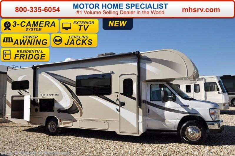 New 2016 Thor Motor Coach Quantum PD31 W/Jacks, Hardwood & Ext. TV available in Alvarado, Texas