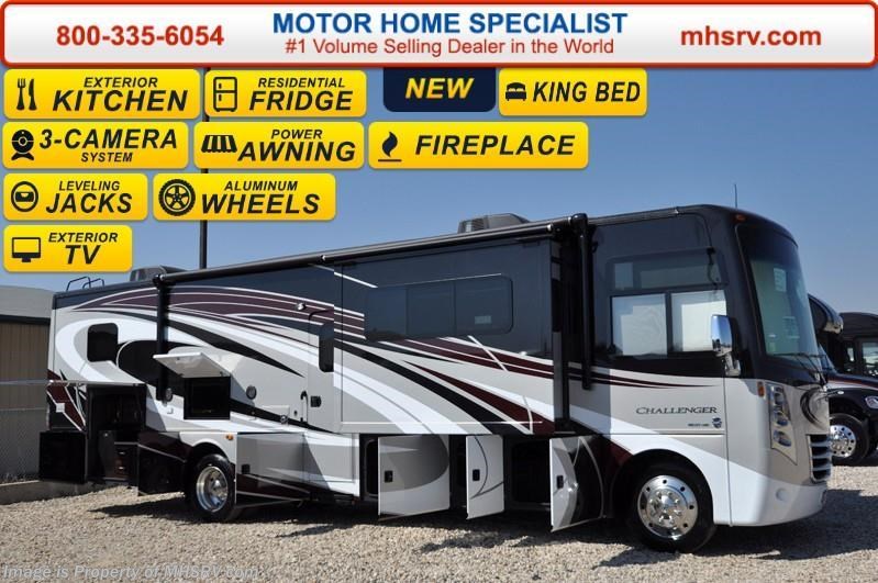 New 2016 Thor Motor Coach Challenger 36TL W/Ext Kitchen, King Bed, 50 Inch TV available in Alvarado, Texas