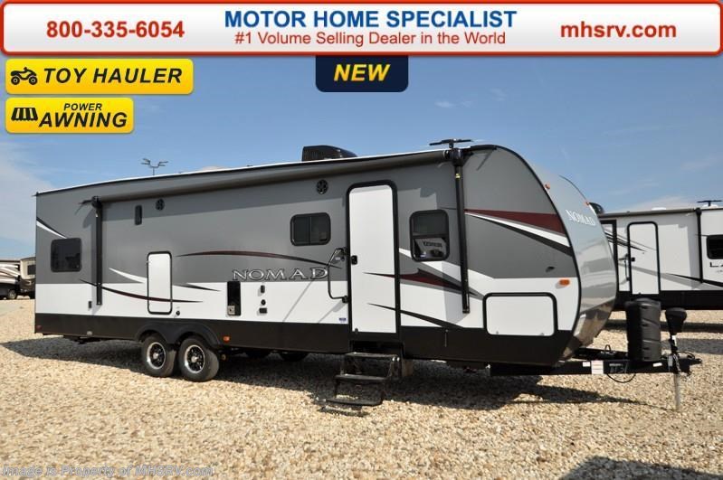 New 2016 Skyline Nomad Bandit 316SB Toy Hauler W/Slide & Pwr Bed available in Alvarado, Texas
