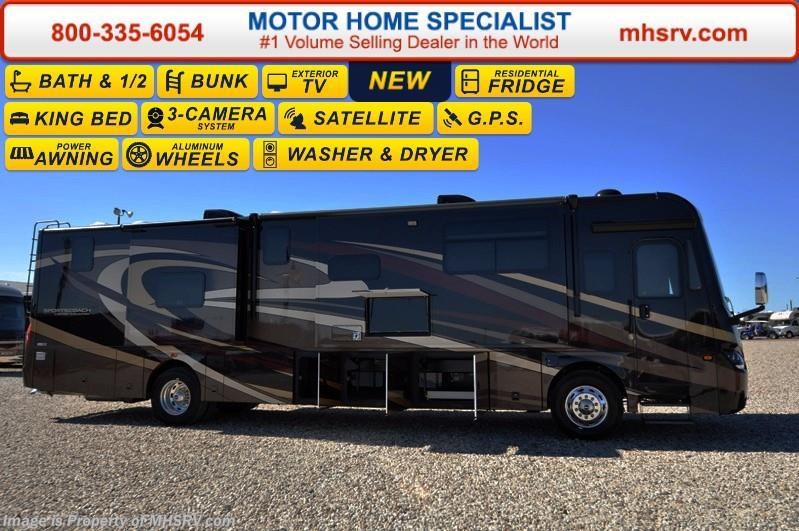 New 2017 Coachmen Cross Country 404RB Bath & 1/2, Power Salon Bunks, King and W/D available in Alvarado, Texas