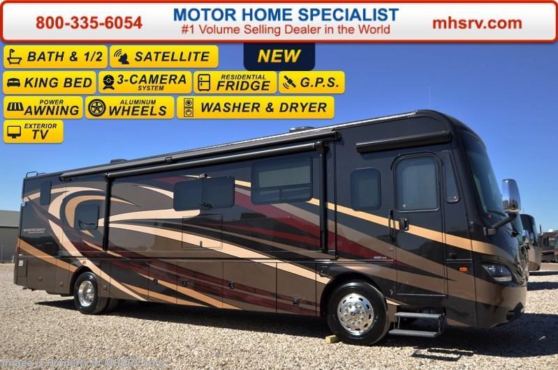 New 2016 Coachmen Cross Country 407FW Bath & 1/2, GPS, 15K A/Cs, W/D, King available in Alvarado, Texas