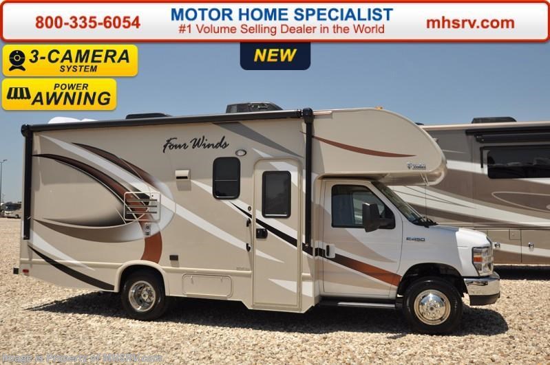 New 2017 Thor Motor Coach Four Winds 22B W/Slide, 15.0K BTU A/C, 3 Cams available in Alvarado, Texas